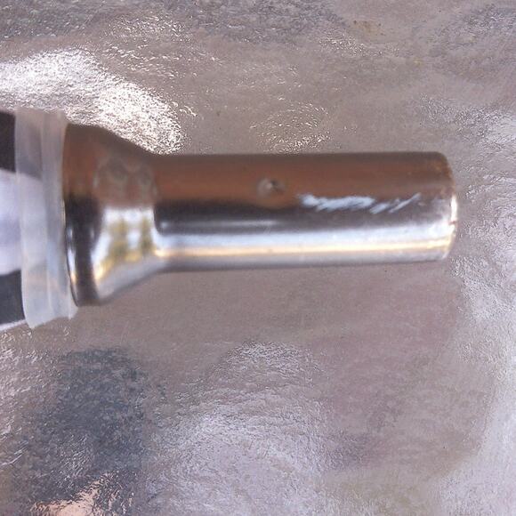 Vintage Knight McQuay Norris Large Black And White Golf Umbrella READ - Picture 10 of 10